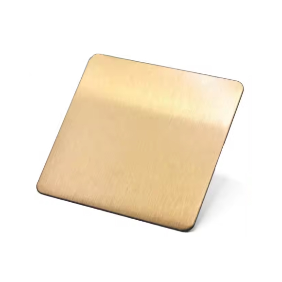 SS Color Plate 8K Gold Mirror Decorative 3D Wall 201 202 304 316 430 Etching Golden Stainless Steel Sheet